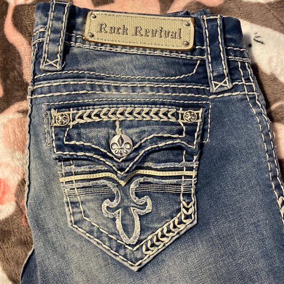 Rock Revival 
Monica Slim Boot Stretch Jean
25 / 34 Monica - Picture 1 of 6